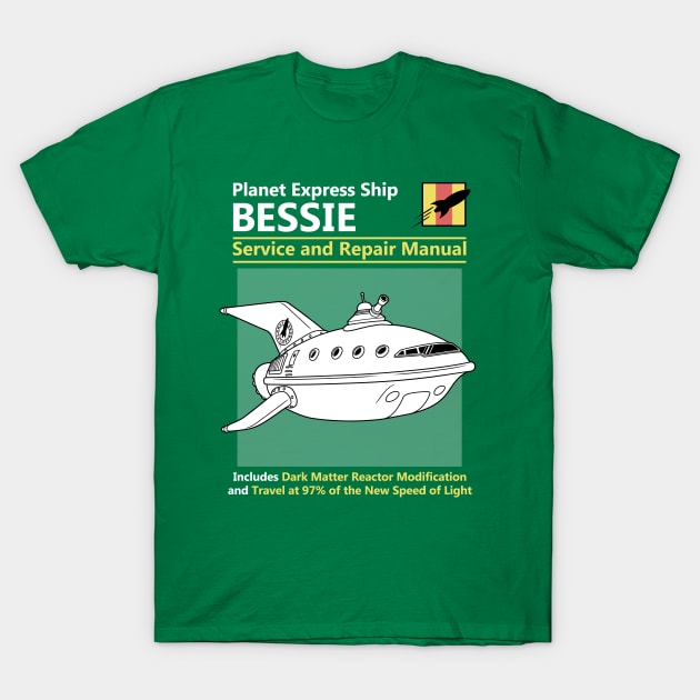 Bessie Service and Repair Manual T-Shirt by adho1982